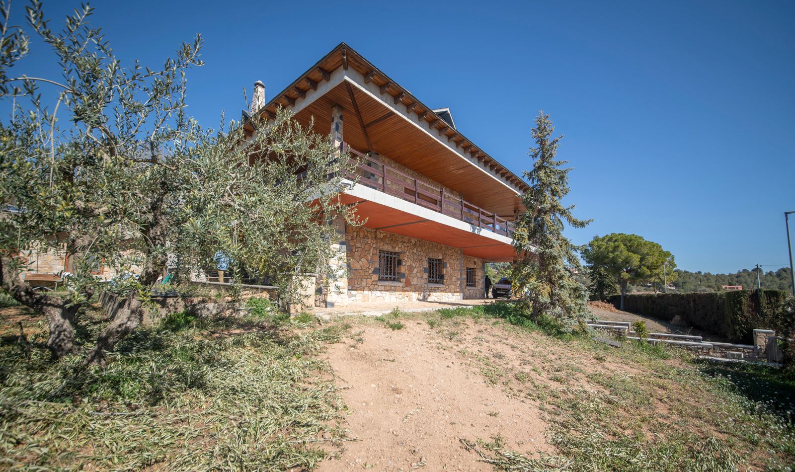 Exterior view of House or chalet for sale in Sant Quintí de Mediona  with Heating, Private garden and Terrace