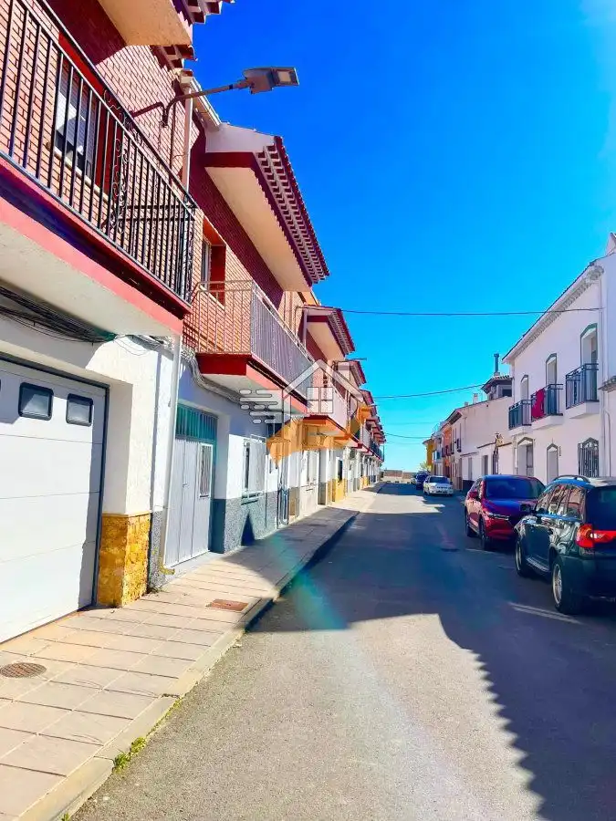 Exterior view of Single-family semi-detached for sale in Vélez-Rubio  with Terrace and Balcony