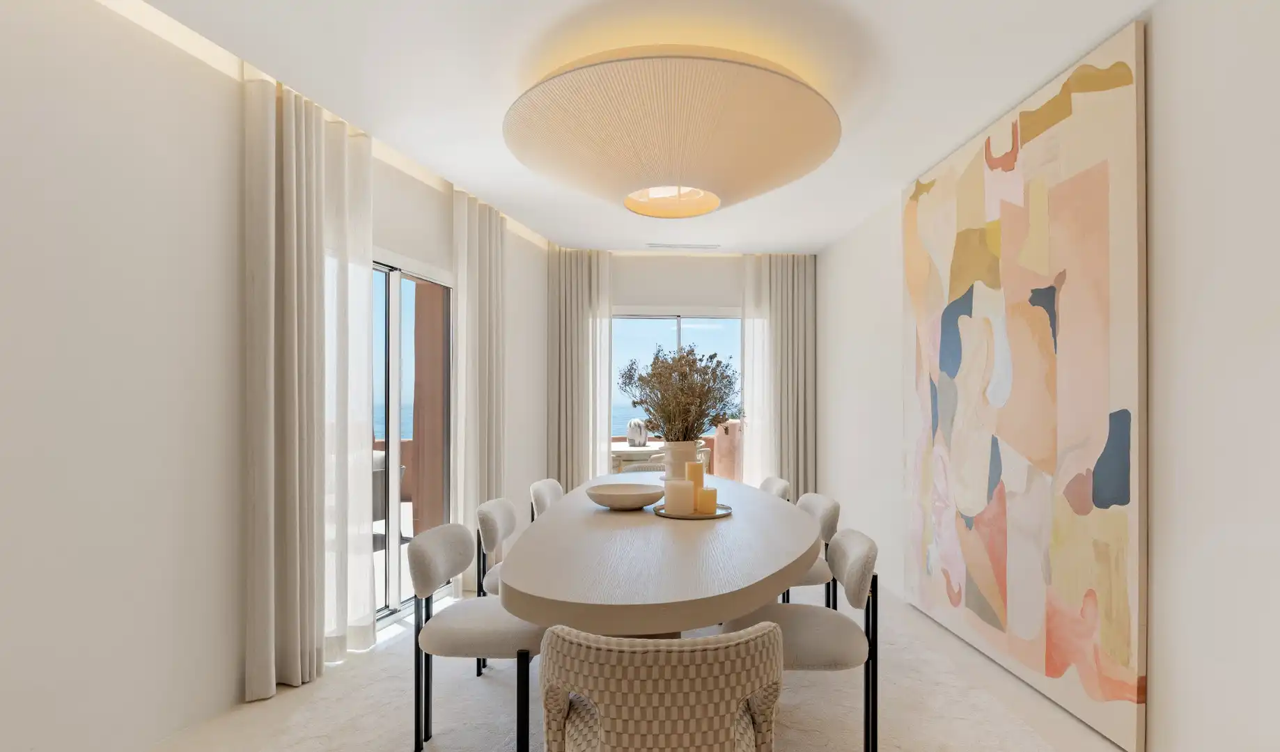 Comedor de Ático en venta en Marbella con Aire acondicionado, Calefacción y Terraza