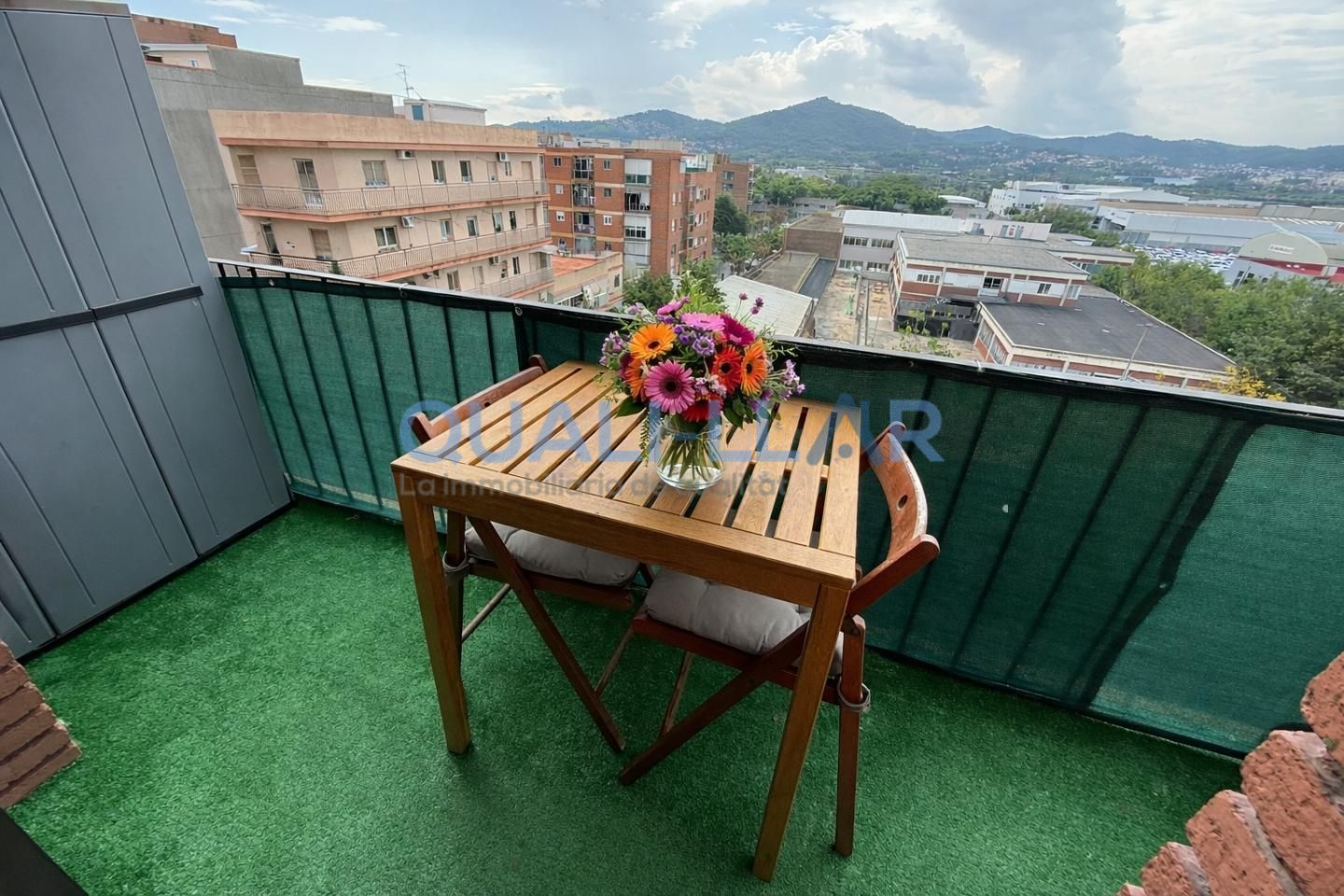 Balcony of Flat for sale in Sant Feliu de Llobregat  with Air Conditioner and Balcony