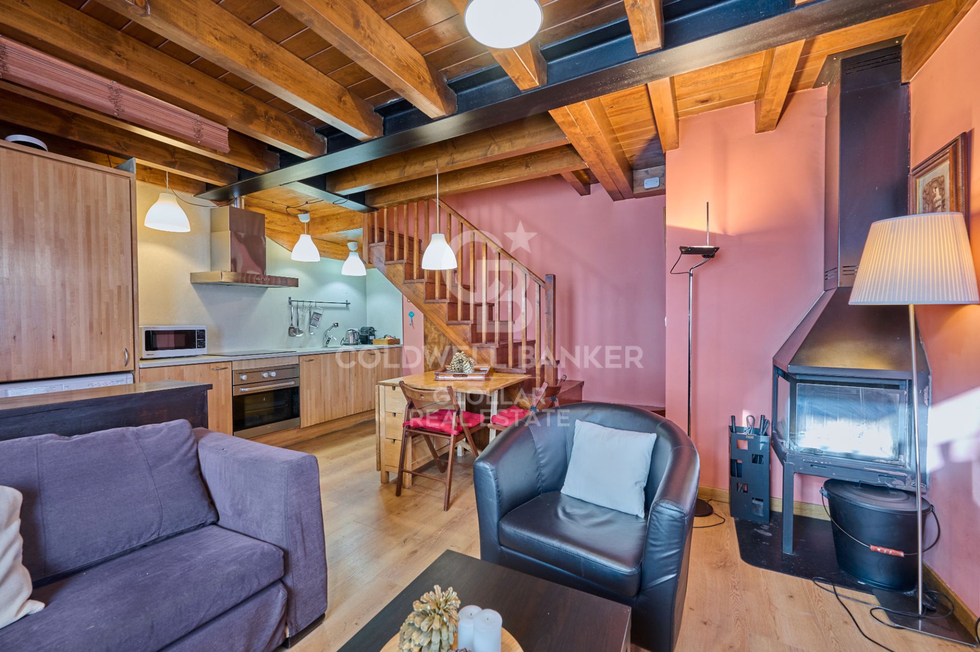 Sala d'estar de Finca rústica en venda en Bourg - Madame amb Calefacció i Parquet