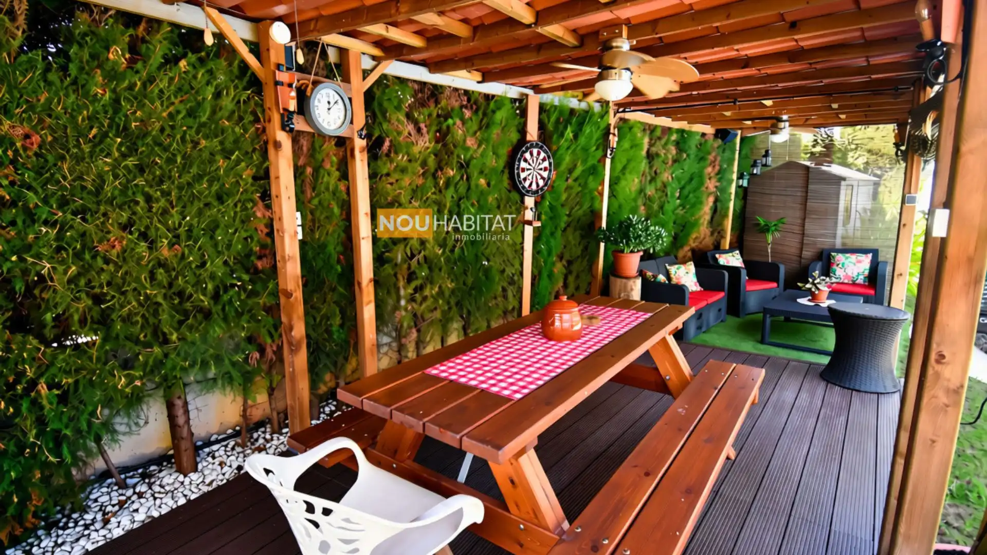 Casa aparellada amb piscina en venda a Montserrat, imagen 33