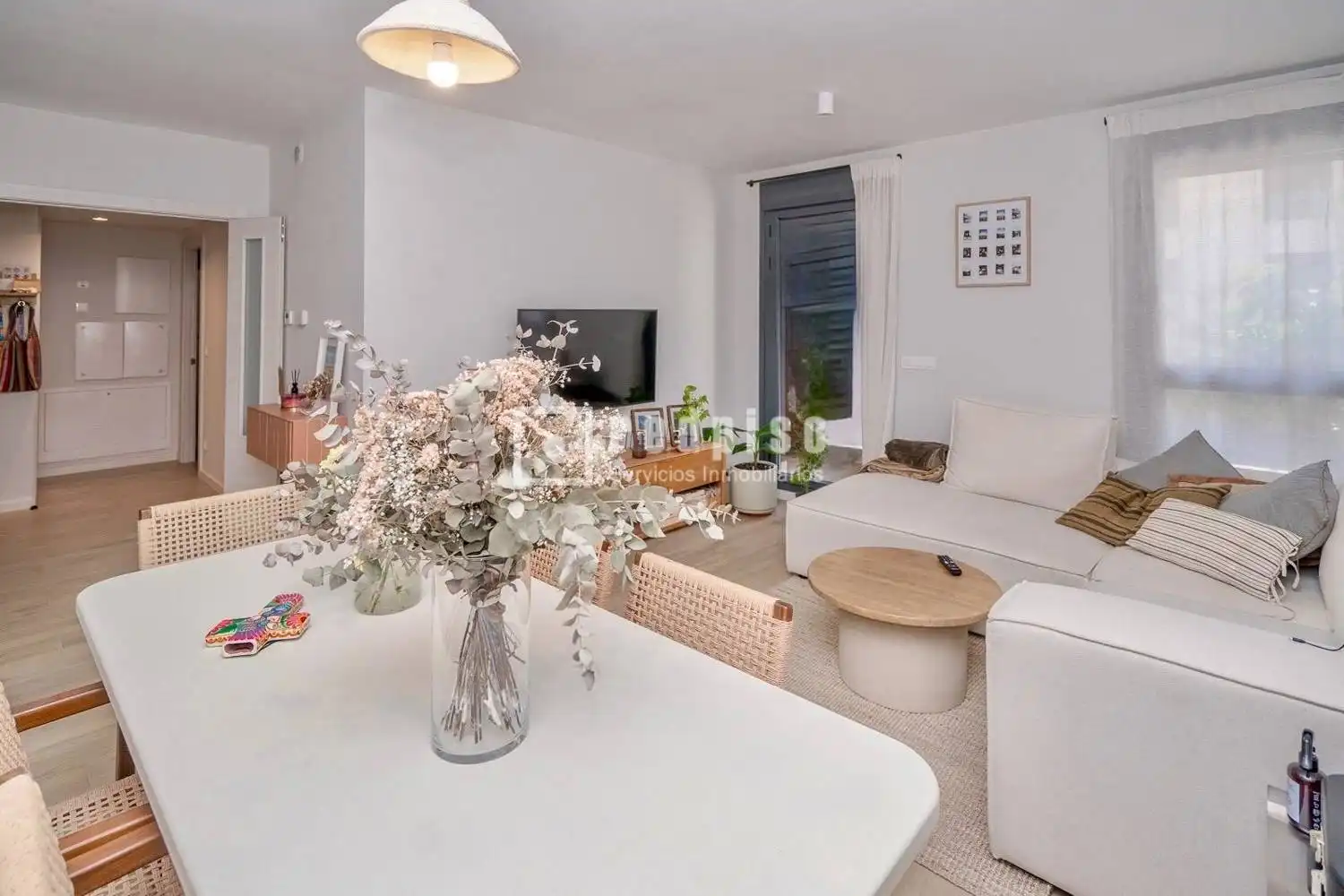 Sala de estar de Piso en venta en Getafe con Aire acondicionado, Calefacción y Jardín privado