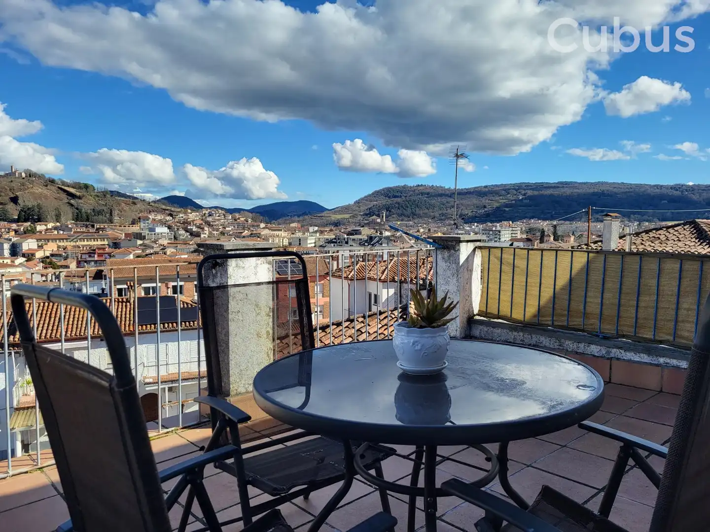 Terrace of Detached homes for sale in Olot  with Heating, Terrace and Storage room