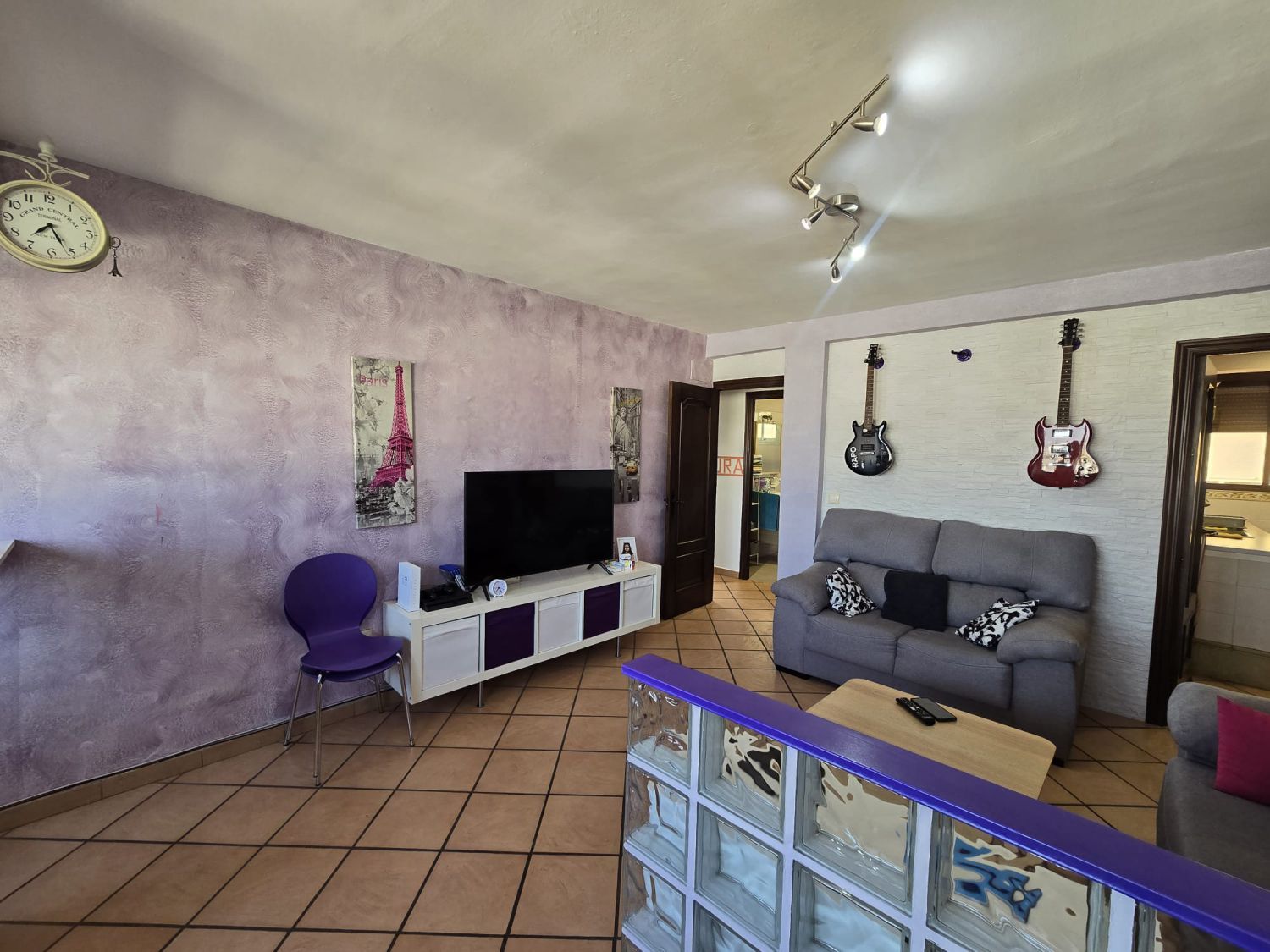 Sala d'estar de Pis en venda en Alcalá de Guadaira amb Aire condicionat