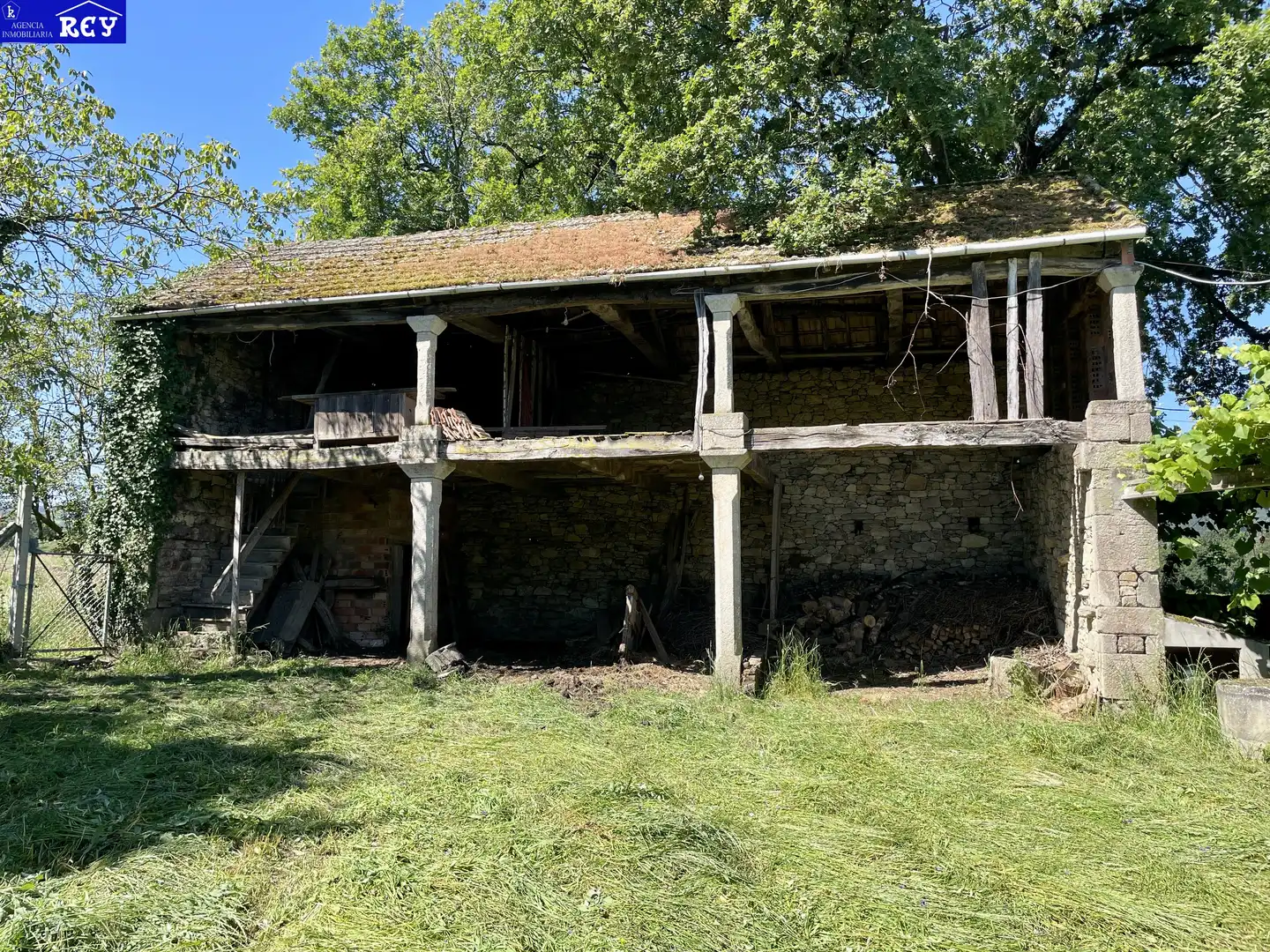 Vista exterior de Finca rústica en venta en Silleda con Jardín privado y Amueblado