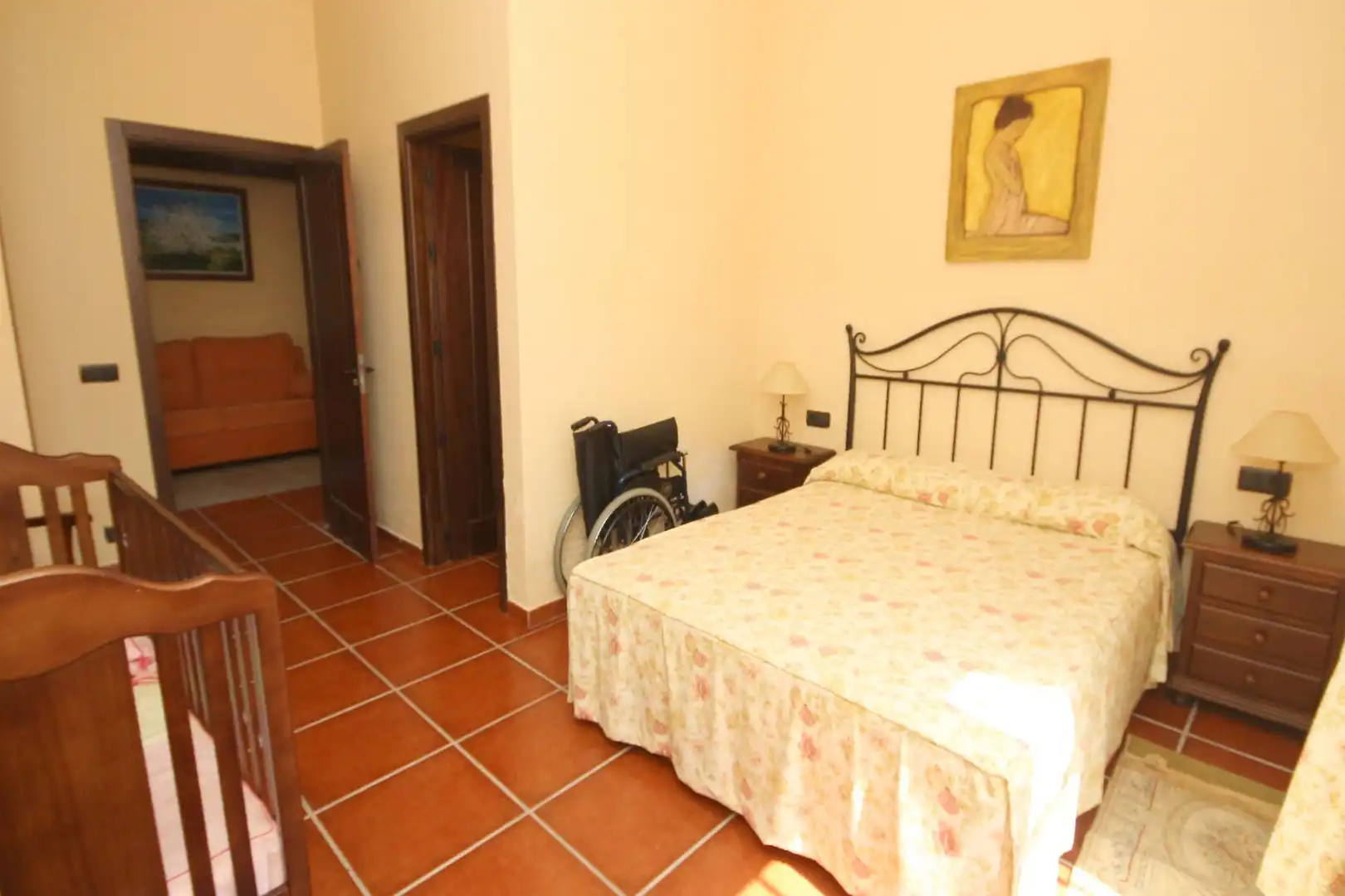 Habitación de Finca rústica en venta en Alcuéscar con Aire acondicionado