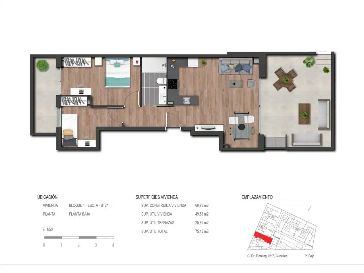 Mini appartamento con piscina in vendita a Calle Doctor Fleming 7, imagen 46