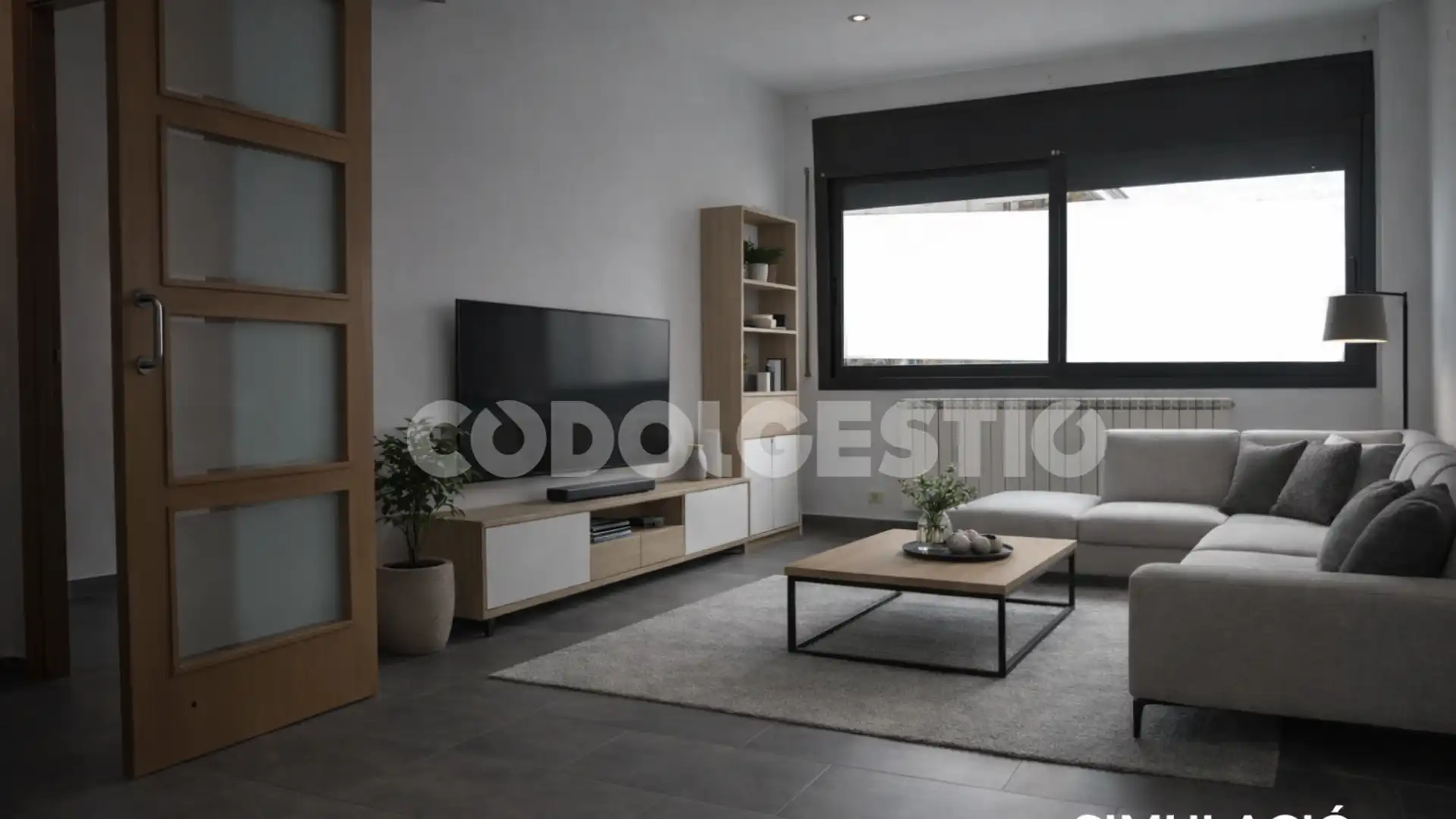 Sala d'estar de Pis en venda en Manlleu