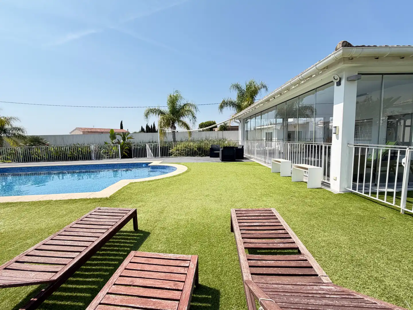 Terrassa de Casa o xalet en venda en Carlet amb Aire condicionat, Calefacció i Jardí privat