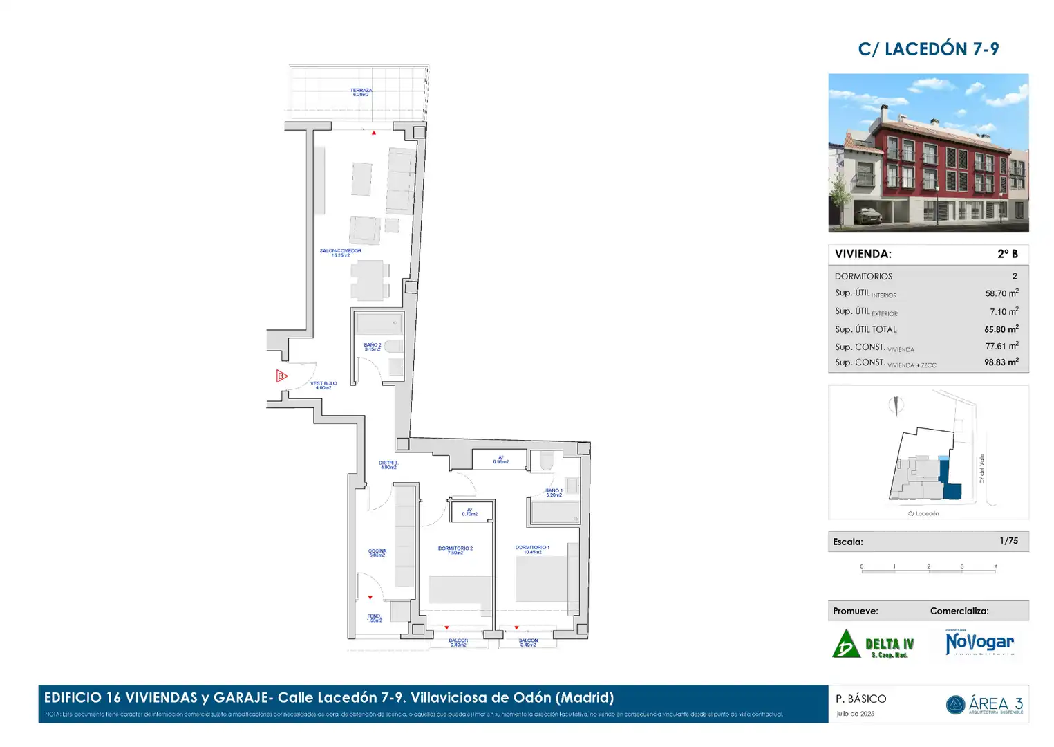 Piso en venta en Villaviciosa de Odón con Calefacción y Balcón