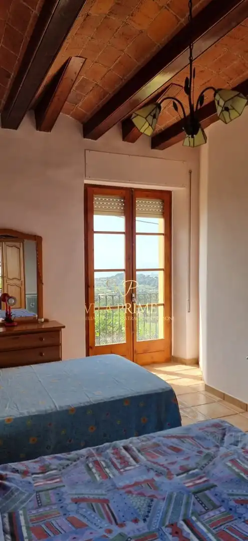 Schlafzimmer von Country house zum Verkauf in Mataró mit Klimaanlage, Heizung und Privatgarten