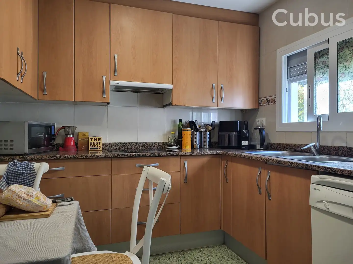 Kitchen of Detached homes for sale in Olot  with Heating, Terrace and Storage room