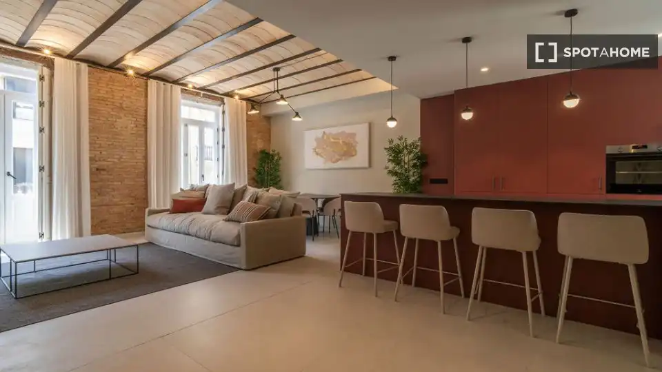 Appartamento con terrazza in affitto a L'Eixample, imagen 2