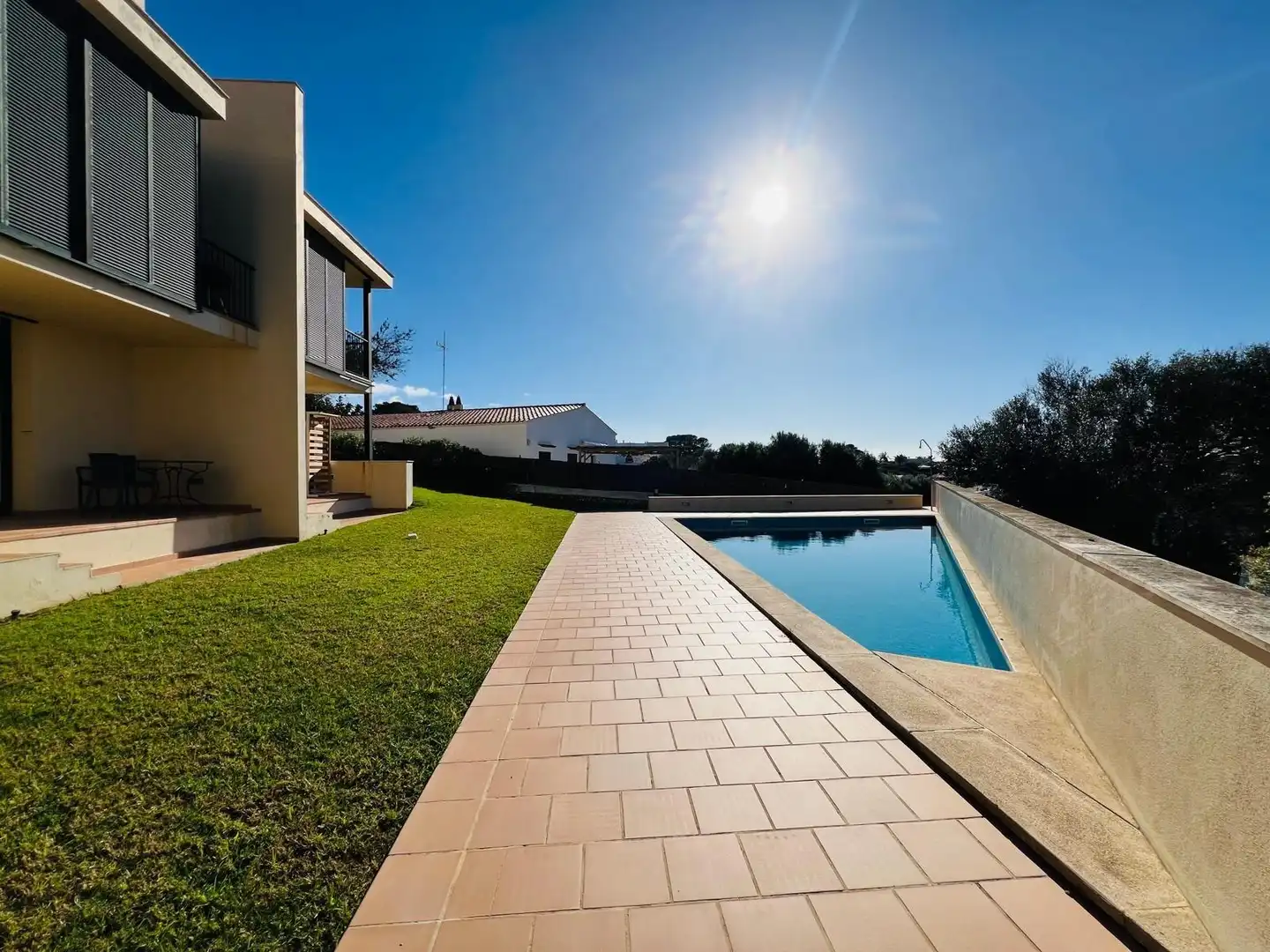 Piscina de Casa o xalet en venda en Maó amb Aire condicionat, Jardí privat i Terrassa