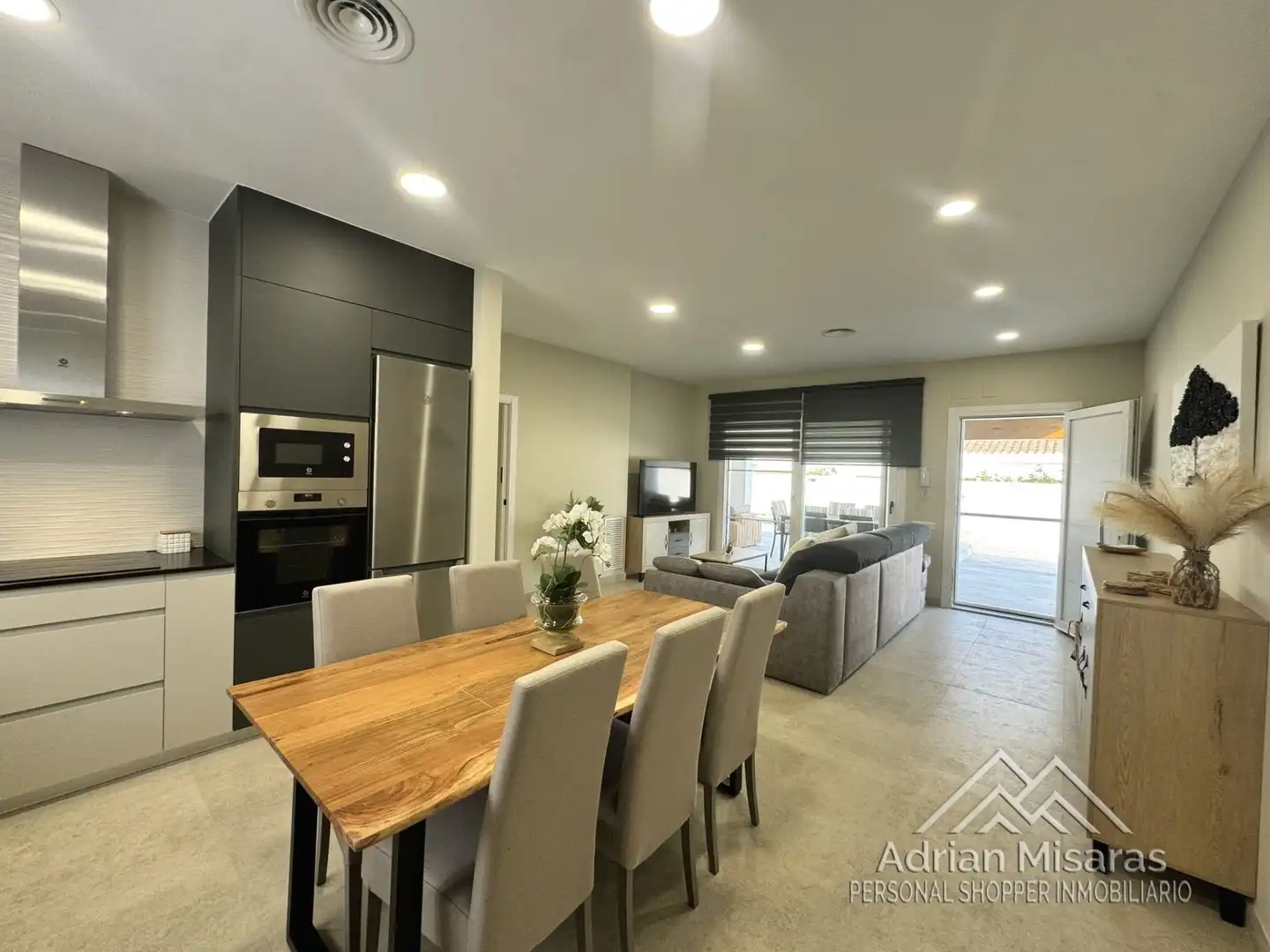 Dining room of Houses for sale in Deltebre  with Air Conditioner, Heating and Storage room