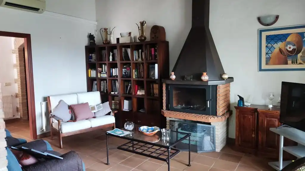 Sala d'estar de Casa o xalet en venda en Masarac i Vilarnadal amb Aire condicionat, Calefacció i Jardí privat
