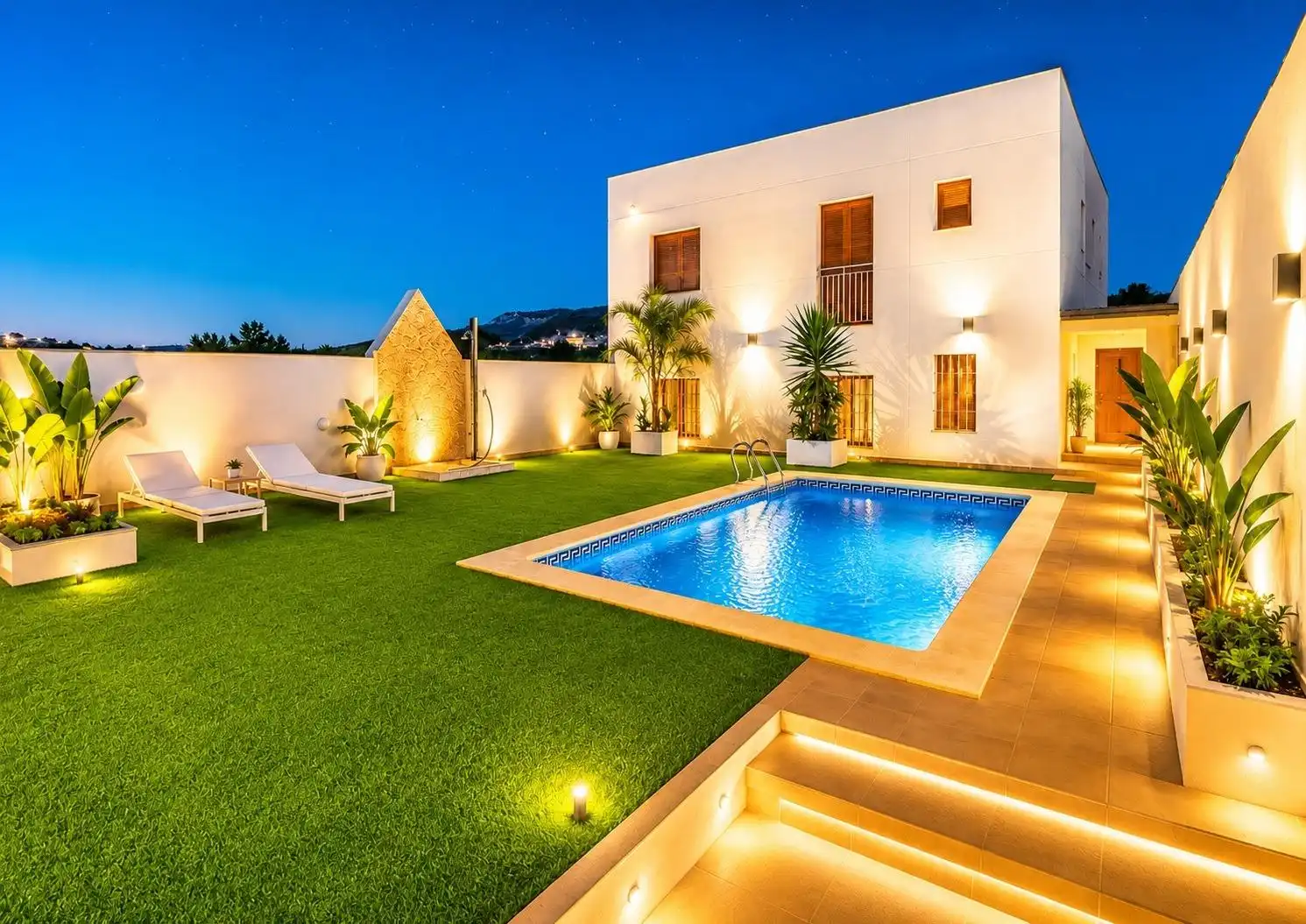 Schwimmbecken von Wohnung zum Verkauf in Cuevas del Almanzora mit Privatgarten, Terrasse und Abstellraum
