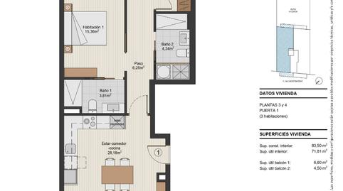 Foto 2 de Àtic en venda a Carrer de Salvador Baroné, Torrent Ballester, Barcelona