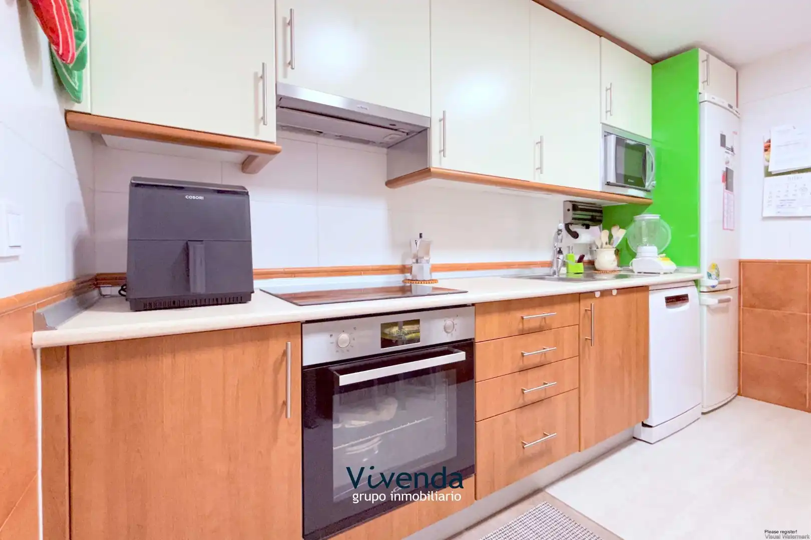 Küche von Wohnung zum Verkauf in Arroyomolinos (Madrid) mit Klimaanlage, Heizung und Abstellraum
