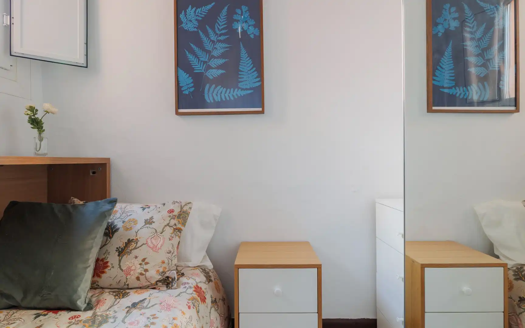 Habitación de Piso de alquiler en Madrid con Aire acondicionado, Calefacción y Amueblado