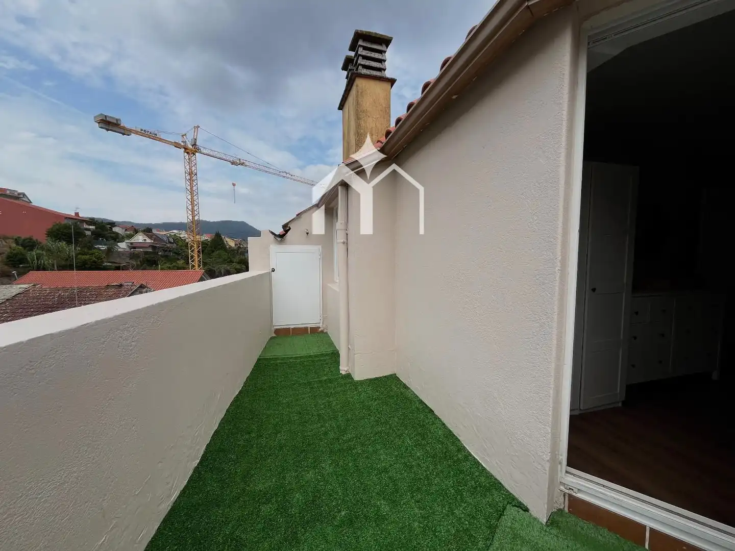 Terrasse von Maisonette zum Verkauf in Moaña mit Heizung, Terrasse und Möbliert