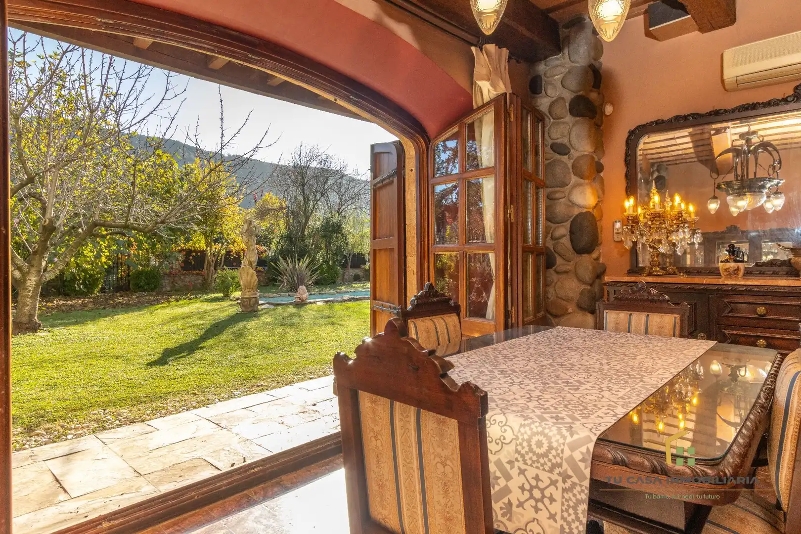 Jardí de Finca rústica en venda en Argelaguer amb Aire condicionat, Calefacció i Jardí privat