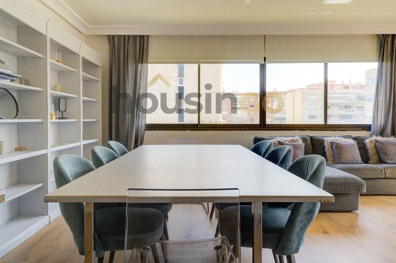 Comedor de Piso de alquiler en Madrid con Aire acondicionado, Calefacción y Amueblado