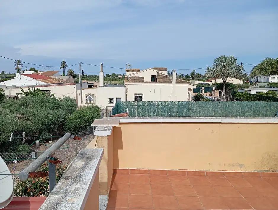 Terraza de Casa o chalet en venta en Elche / Elx con Jardín privado, Terraza y Piscina