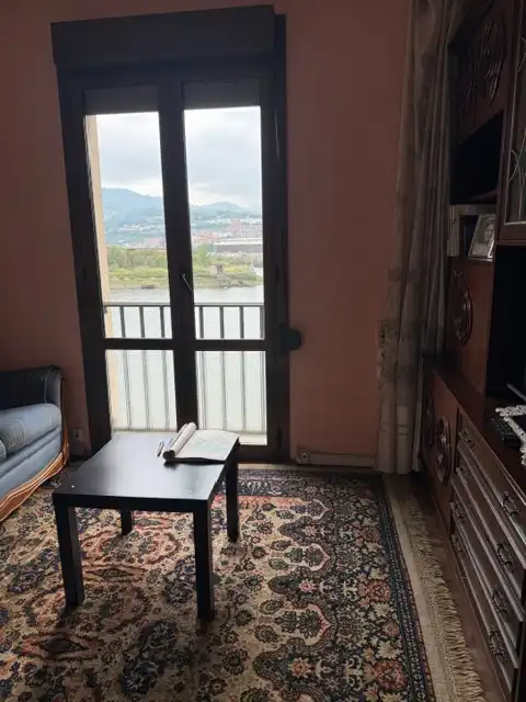 Balcony of Flat for sale in Deusto