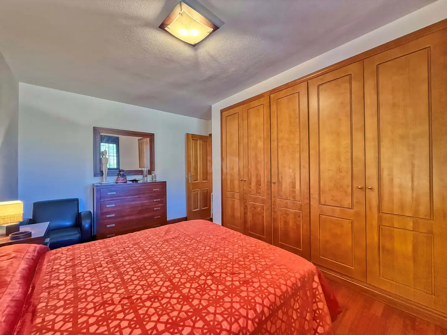Bedroom of Flat for sale in Alcalá de la Selva  with Heating