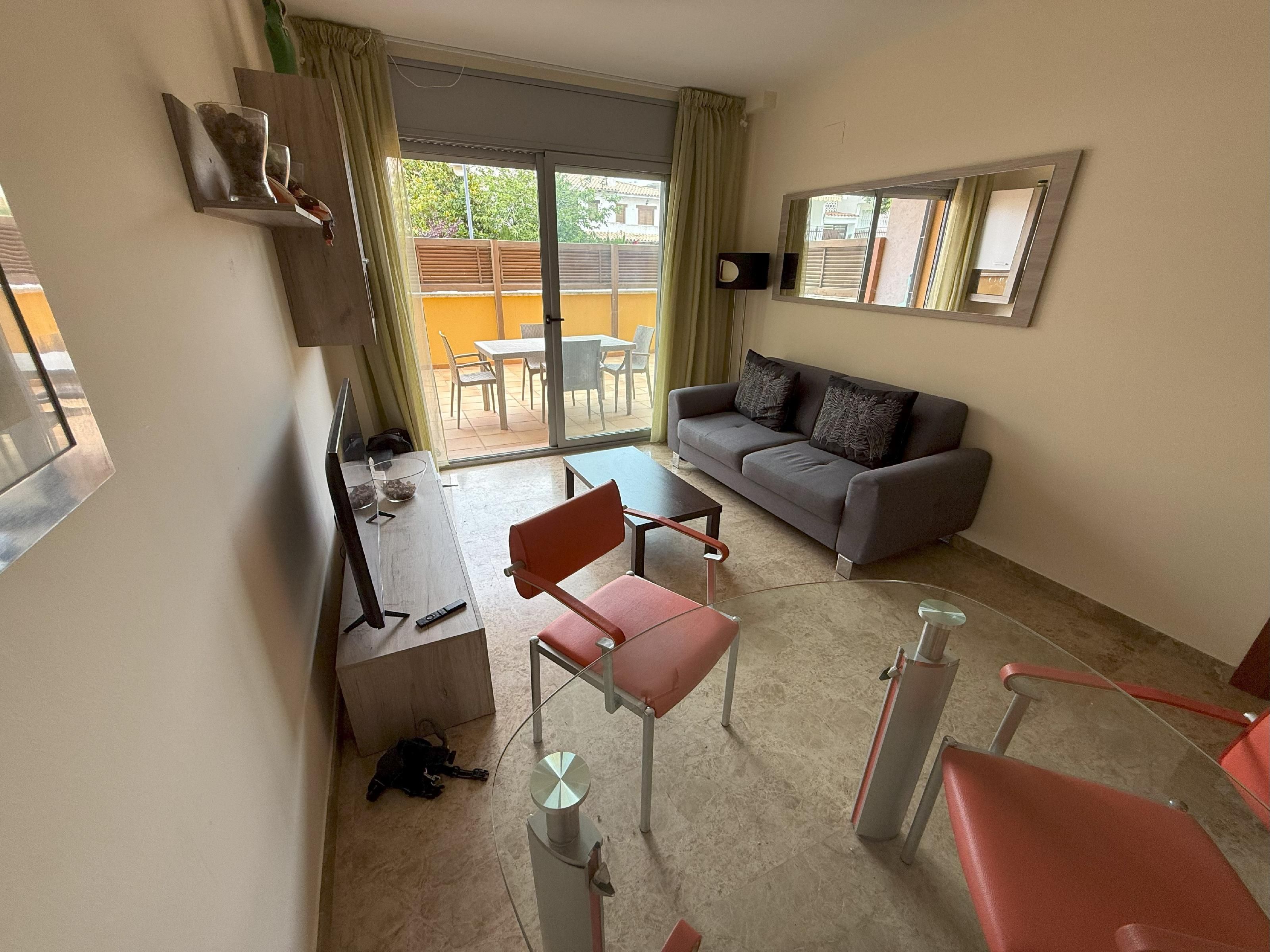 Sala d'estar de Apartament en venda en Roda de Berà amb Aire condicionat, Calefacció i Jardí privat