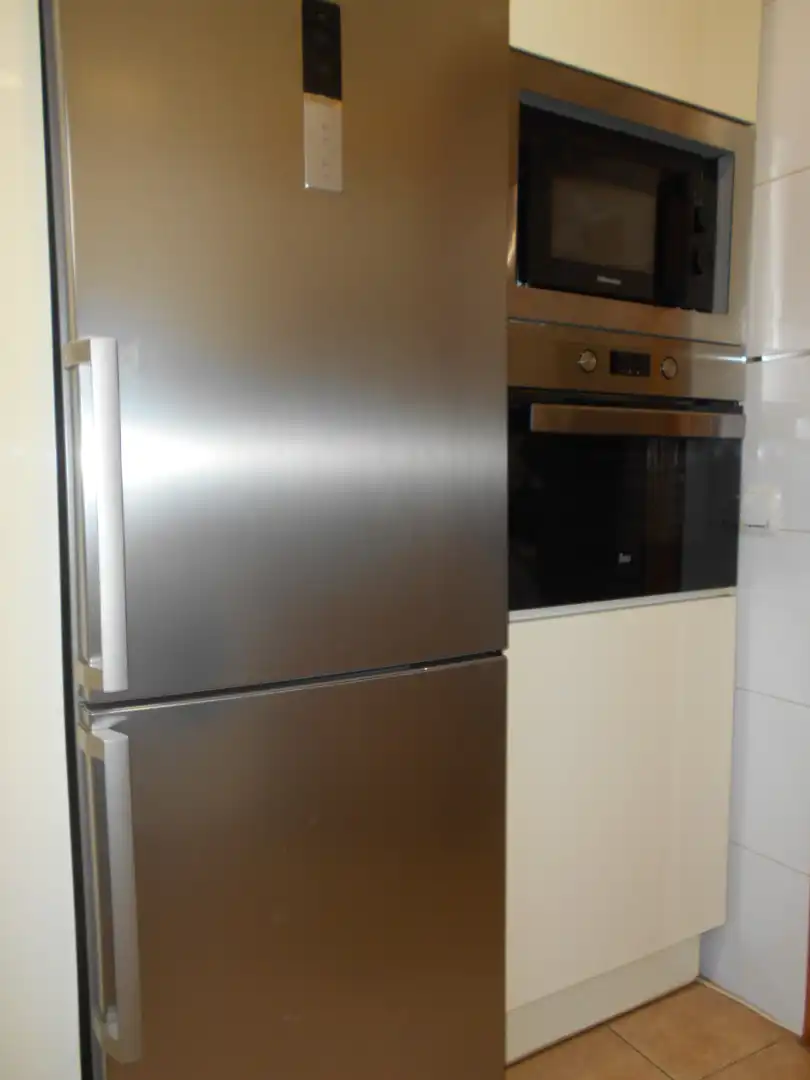 Cocina de Apartamento en venta en Ciudad Real con Aire acondicionado, Calefacción y Horno
