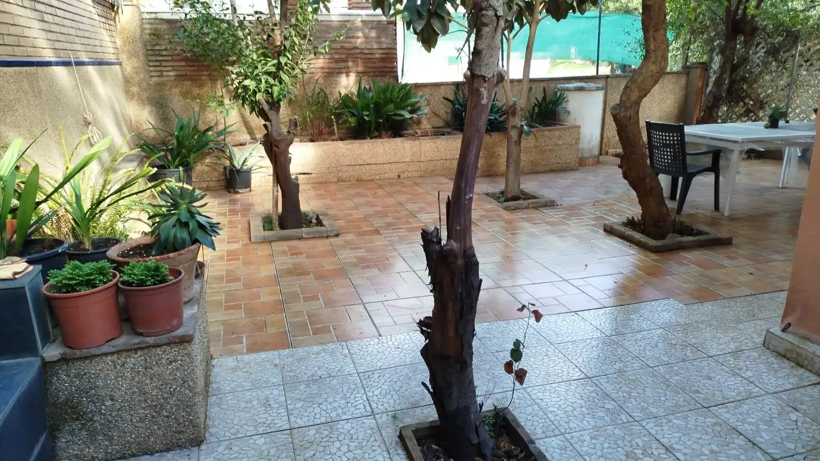 Terrasse von Wohnungen zur Miete in Málaga mit Klimaanlage, Heizung und Möbliert