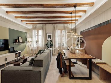 Apartament amb balcó de lloguer a Carrer del Portal Nou