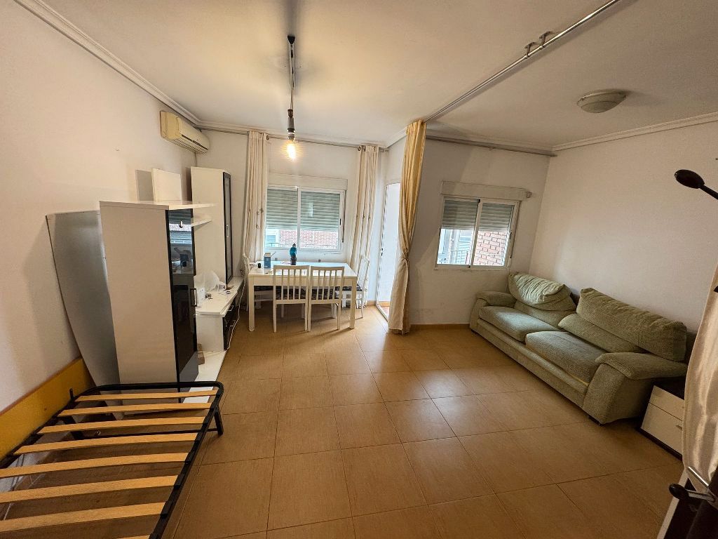 Sala de estar de Piso en venta en  Madrid Capital con Terraza