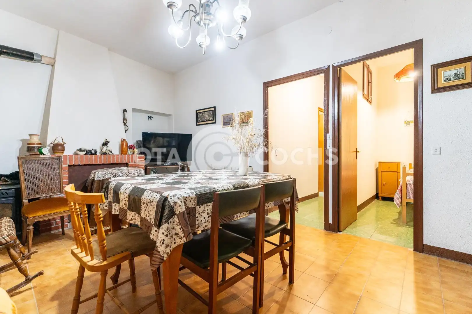 Cocina de Casa adosada en venta en Cabacés