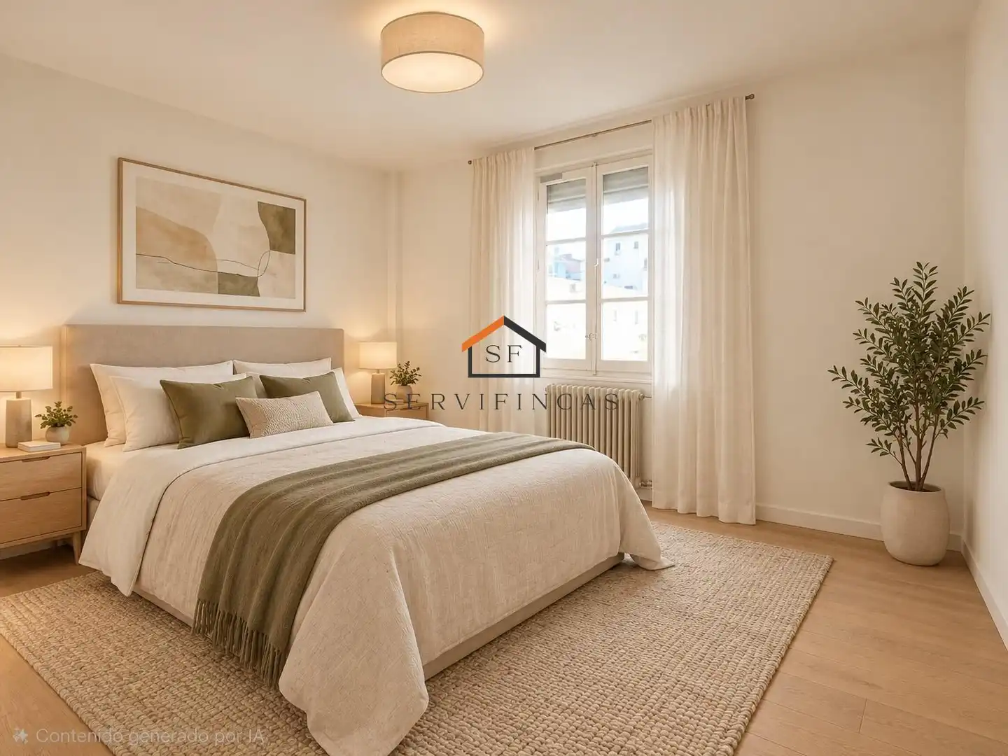 Schlafzimmer von Wohnung zum Verkauf in Arganzuela