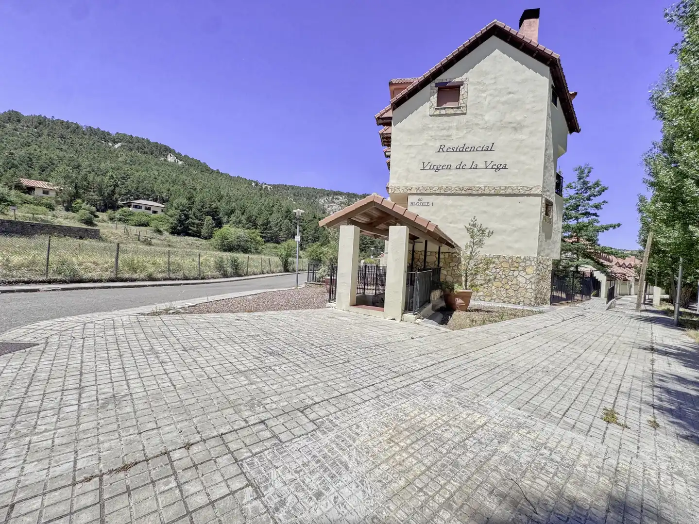 Vista exterior de Piso en venta en Alcalá de la Selva con Calefacción