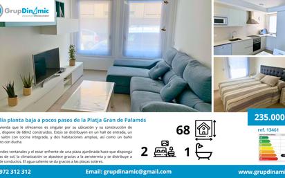 Exterior view of Flat for sale in Palamós  with Air Conditioner, Heating and Terrace