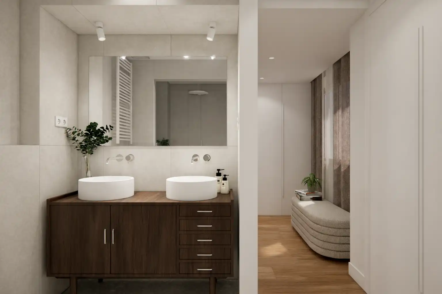 Baño de Piso en venta en Madrid con Terraza