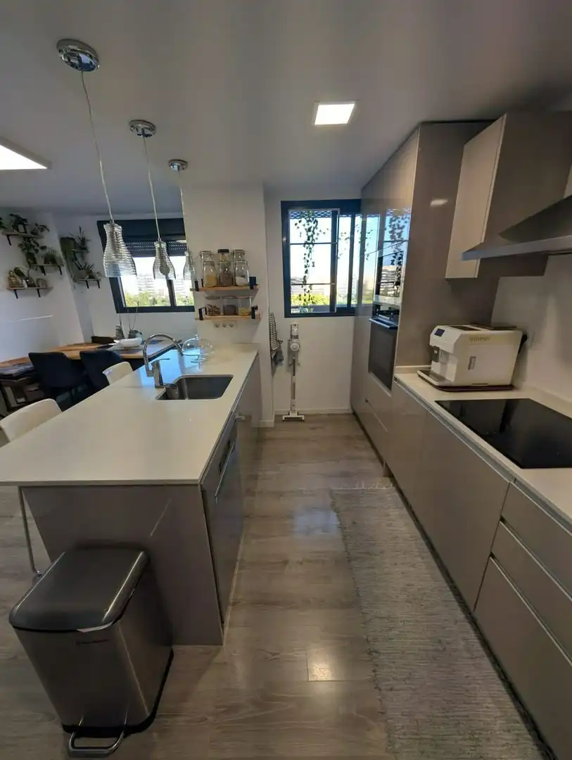 Kitchen of Flat for sale in Alicante / Alacant  with Air Conditioner, Heating and Parquet flooring