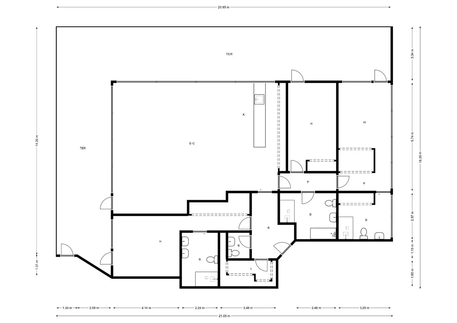 Appartamento con piscina in vendita a Sant Martí, imagen 42