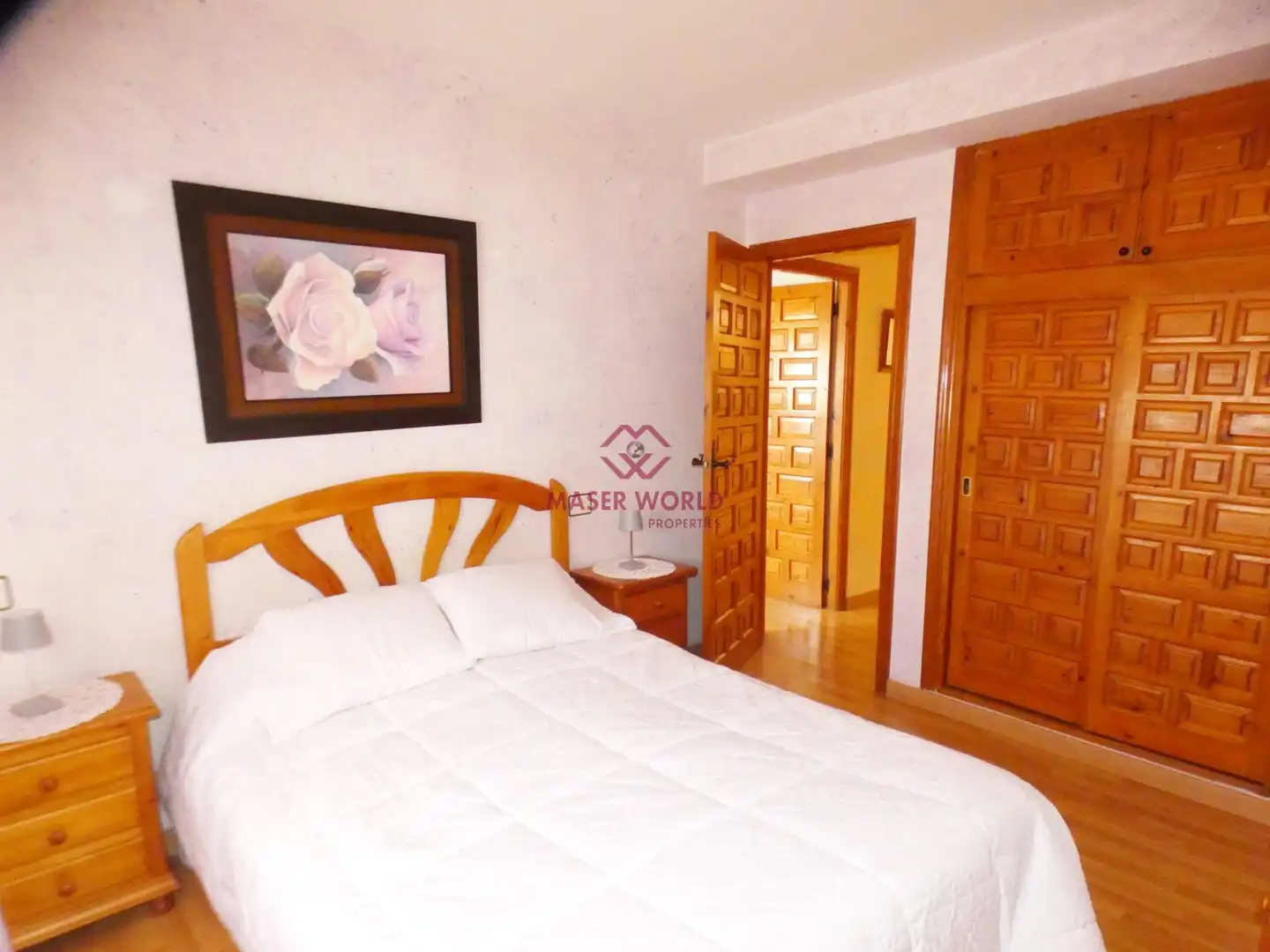 Habitación de Apartamento en venta en Mazarrón con Aire acondicionado, Parquet y Amueblado