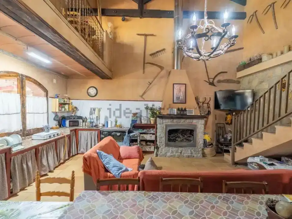 Sala d'estar de Pis en venda en Flix amb Jardí privat, Moblat i Balcó