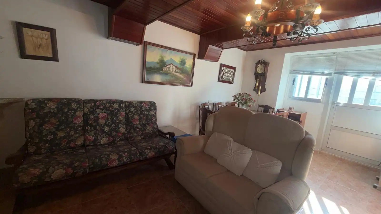 Sala d'estar de Casa o xalet de lloguer en Trasmiras amb Calefacció, Moblat i Balcó