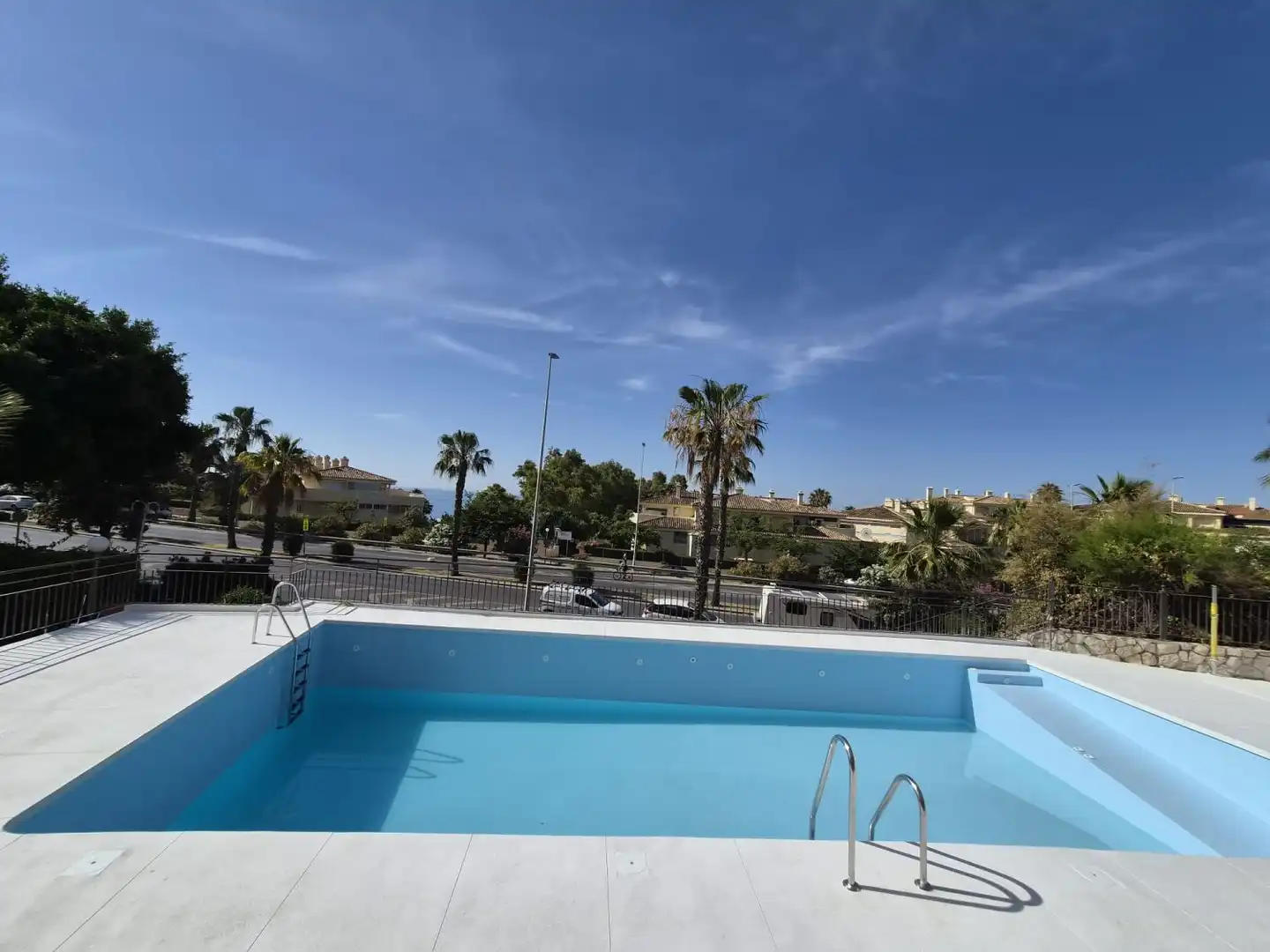 Swimming pool of Flat for sale in Benalmádena  with Air Conditioner, Heating and Terrace