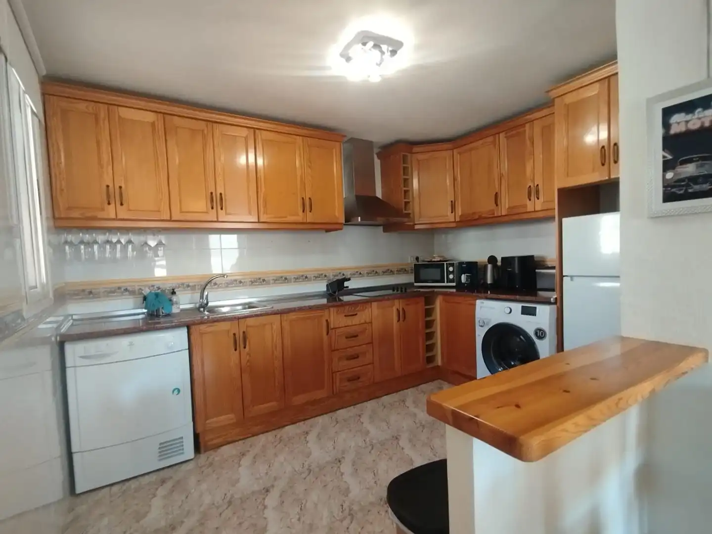 Cuina de Apartament en venda en Orihuela amb Aire condicionat, Calefacció i Jardí privat
