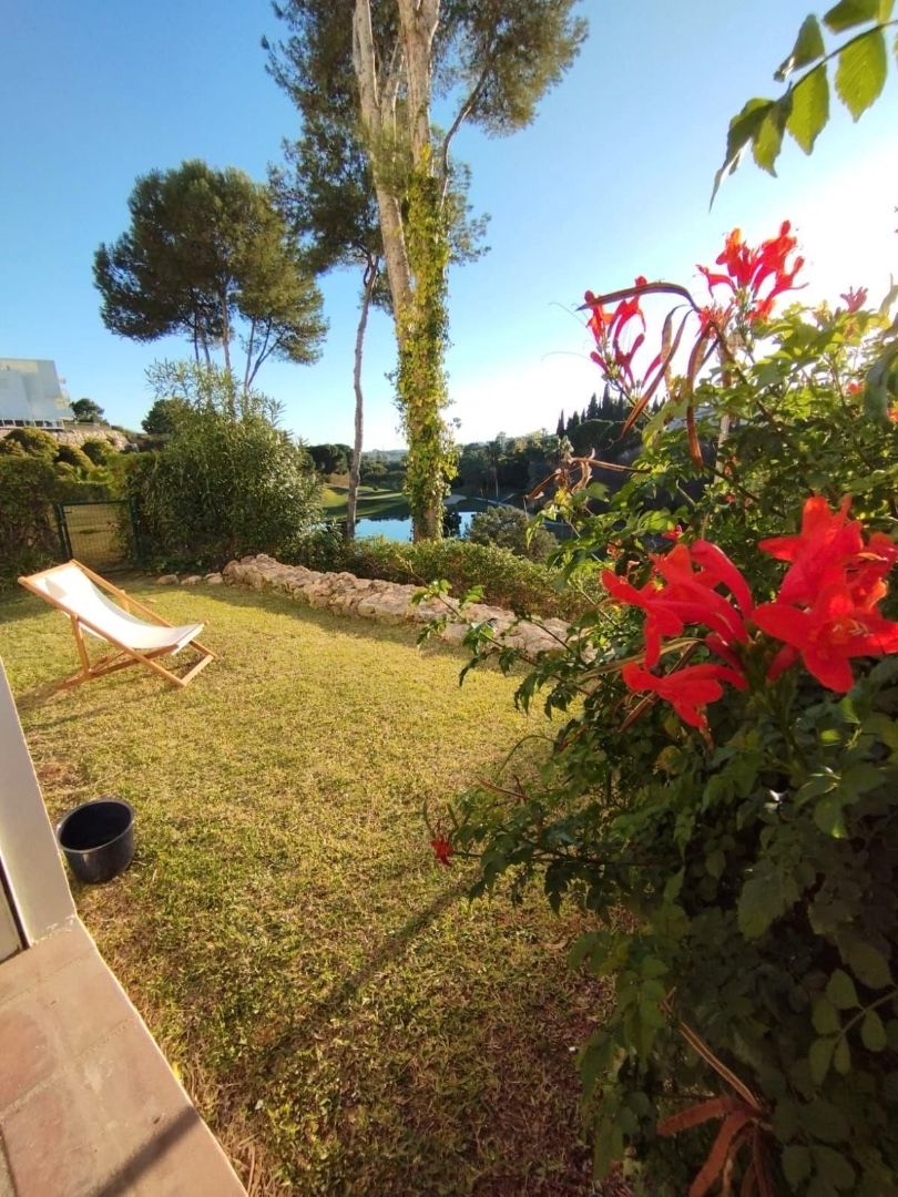 Garden of Flat for rent in Benahavís  with Air Conditioner, Furnished and Washing machine
