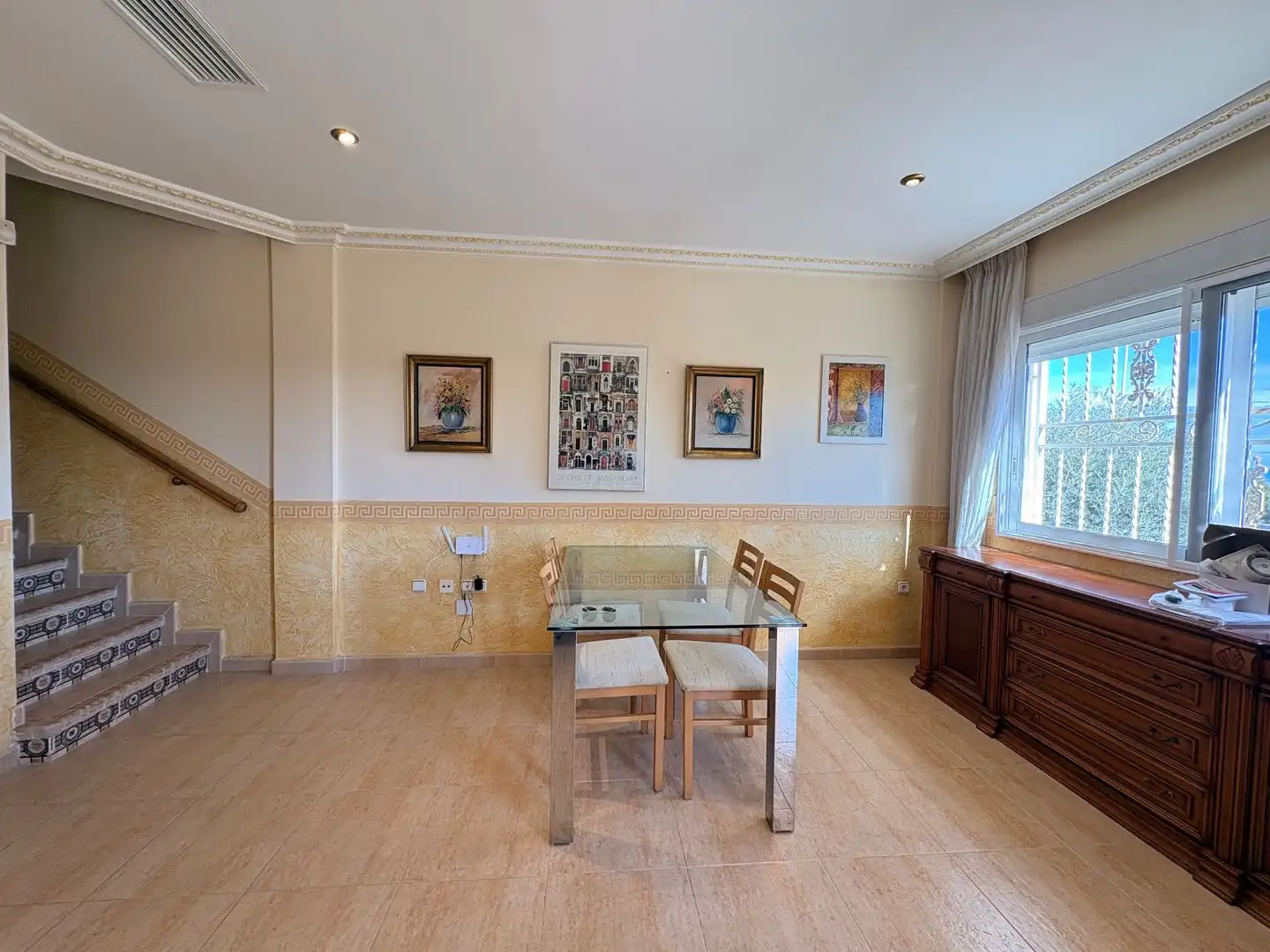 Dining room of Detached homes for rent in Torrevieja  with Air Conditioner, Heating and Private garden